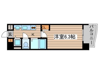 間取図 プレサンス桜通グレイス(601)