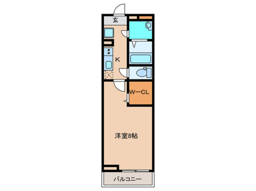 間取図 クレール　ヴェールメゾンⅡ
