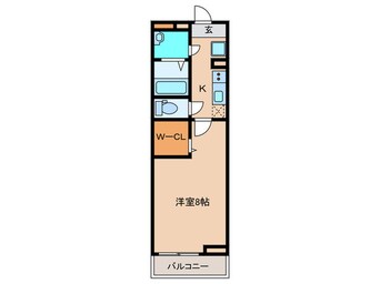 間取図 クレール　ヴェールメゾンⅡ