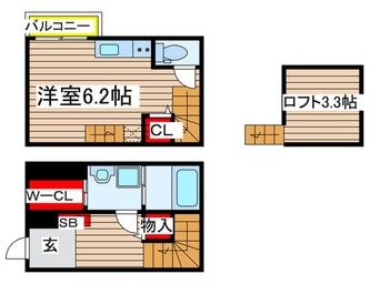 間取図 ＡＸＩＳ