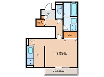 間取図 クレール　ヴェールメゾンⅠ
