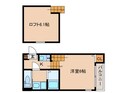 アンジュドボヌールの間取図