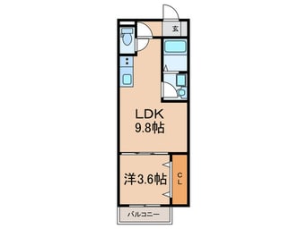 間取図 LECOCON豊田市駅