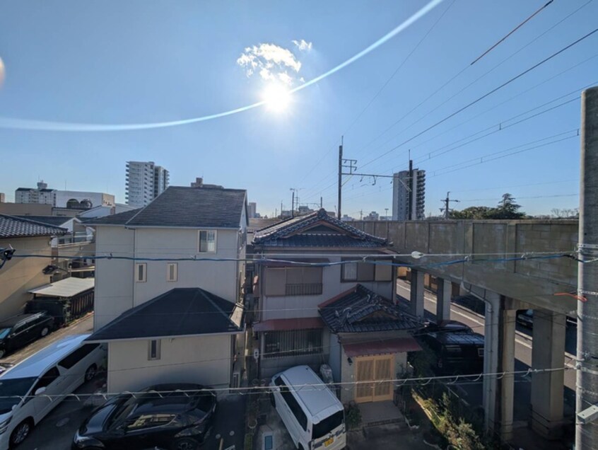 室内からの展望 LECOCON豊田市駅