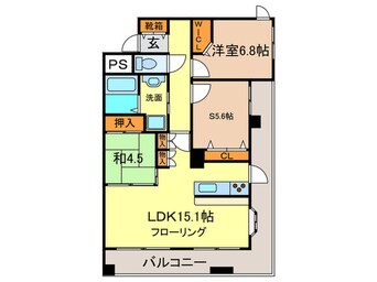 間取図 ベレ－サ鶴舞公園