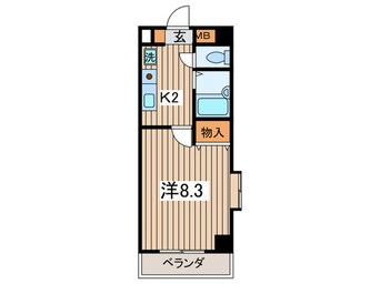 間取図 びぃⅤ堀田