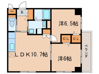 間取図 ガーディアン白金