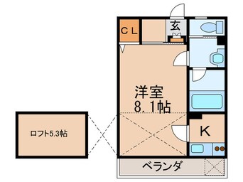 間取図 ニュ－エレガント東山