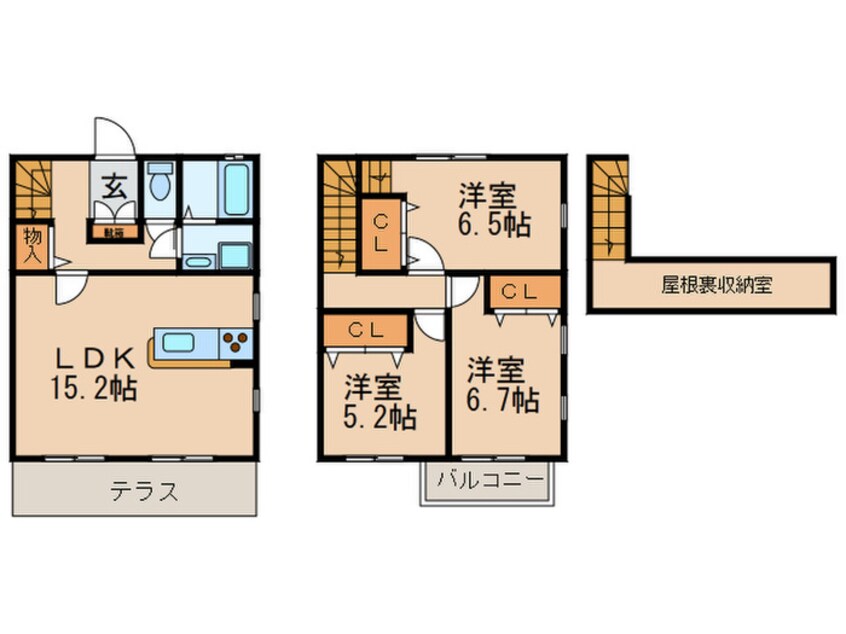 間取図 フォレストフォルム東山N棟