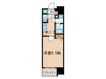 間取図 ルクレ新栄レジデンス