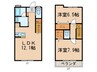 Ａ・Ｓｔａｒ　Ｈｉｌｌ 2LDKの間取り