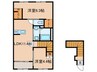 プランドール　慶 2LDKの間取り
