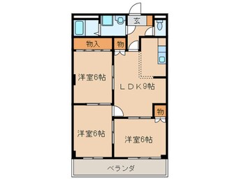 間取図 サザンウィンド　５