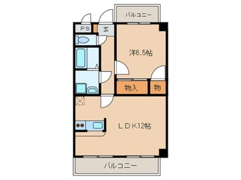 間取図 プランドールＫ