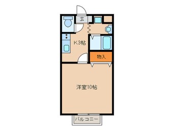 間取図 アムール西岡崎