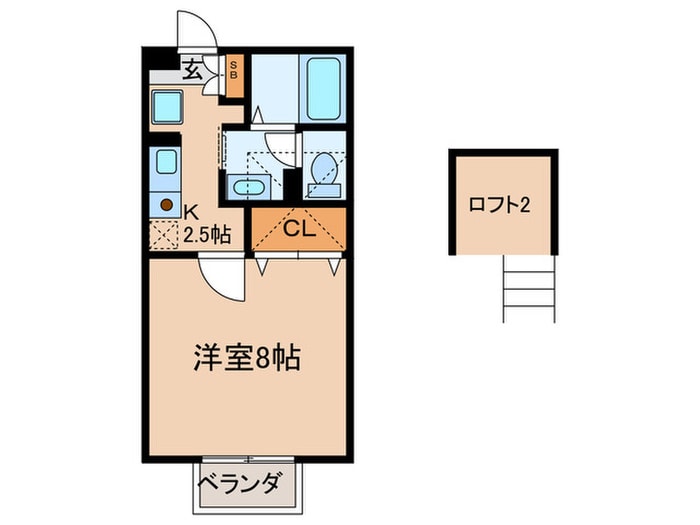 間取り図 コ－ポ・シズ
