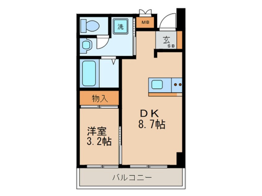 間取図 東岡崎Residence