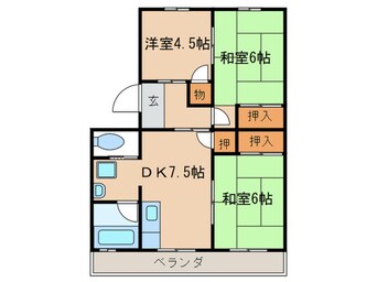 間取図 第１メゾンショ－ホ－