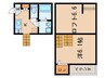 A.K.15六番町 1Kの間取り
