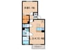 Arpege 1LDKの間取り