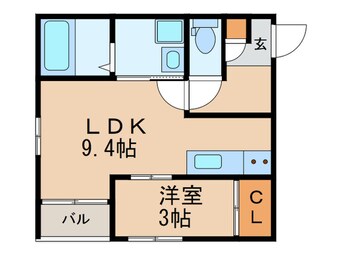 間取図 レガリストｅｎ黒川