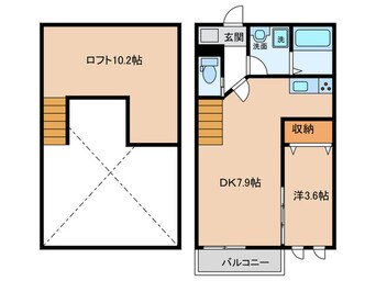 間取図 Creo本陣弐番館