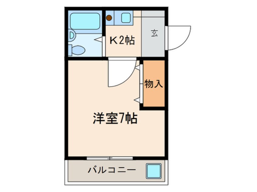 間取図 杉本マンション