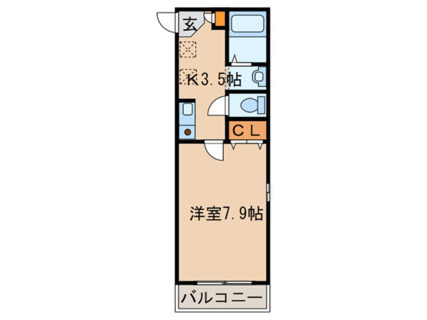 間取図 パ－クスティ八事