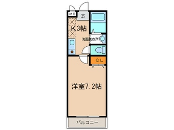 間取図 パ－クスティ八事