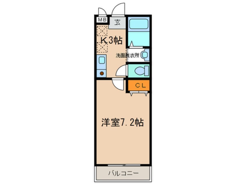 間取図 パ－クスティ八事