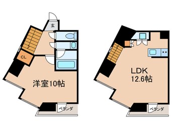 間取図 リエス東別院