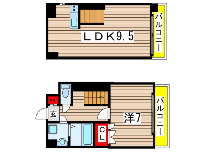 間取図 リエス東別院