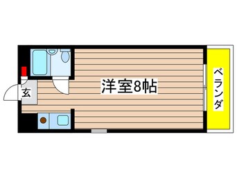 間取図 プレスイン第２金山