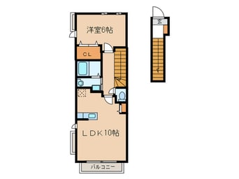 間取図 フラット・フォー