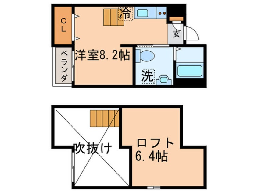 間取図 アネックス鶴舞