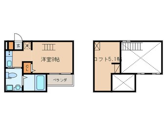 間取図 Cozy Loft