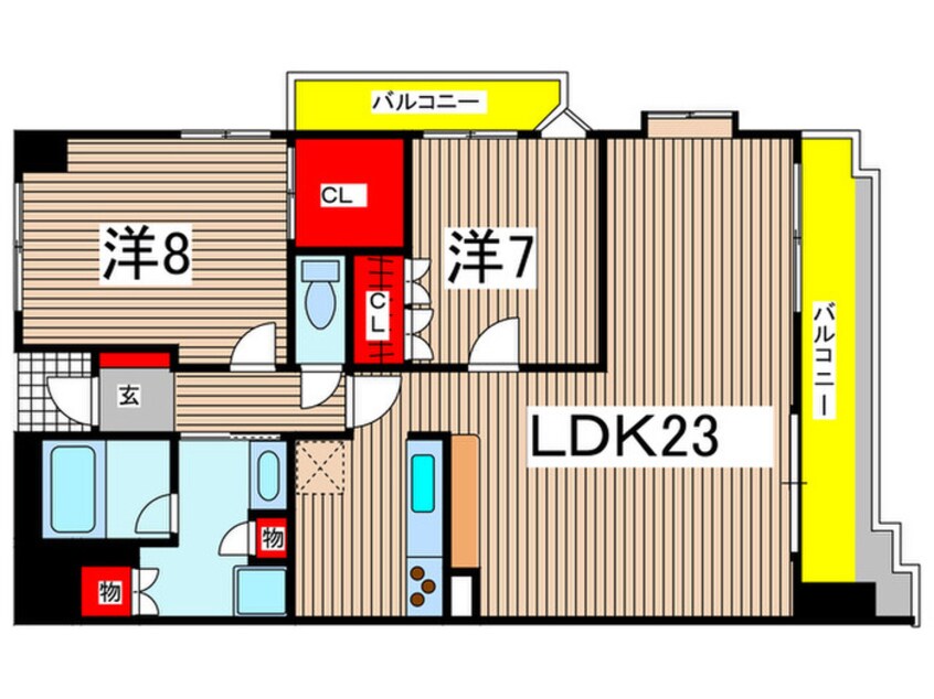 間取図 アイユ－八事