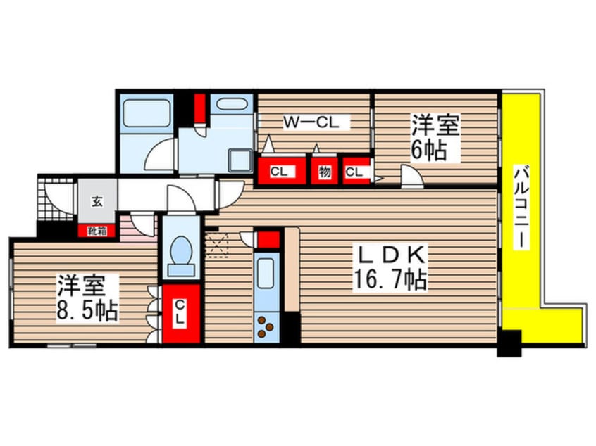 間取図 アイユ－八事