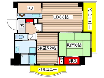 間取図 シティマンション赤池