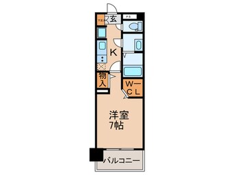 間取図 パルティール上社(203)