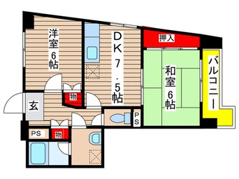 間取図 アルファメゾン沢上