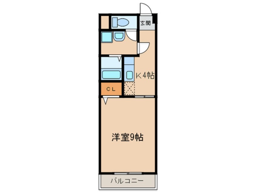 間取図 リバティベル三好丘