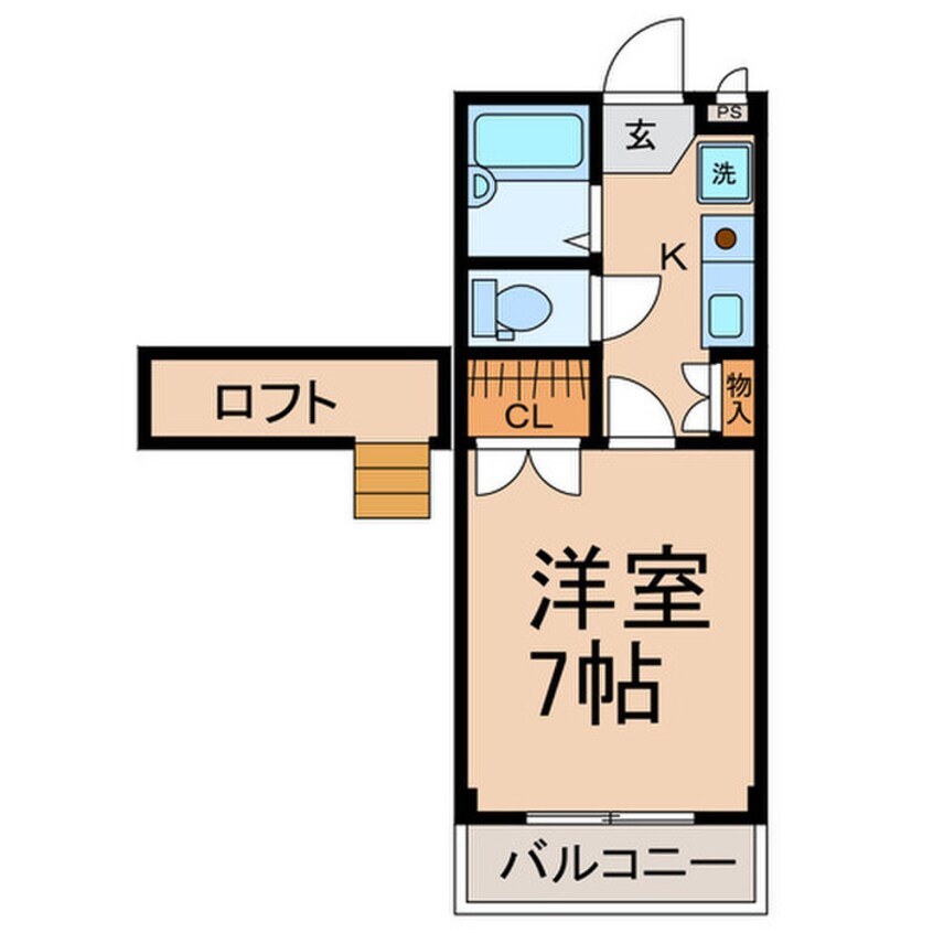 間取図 ラセーヌ柴田