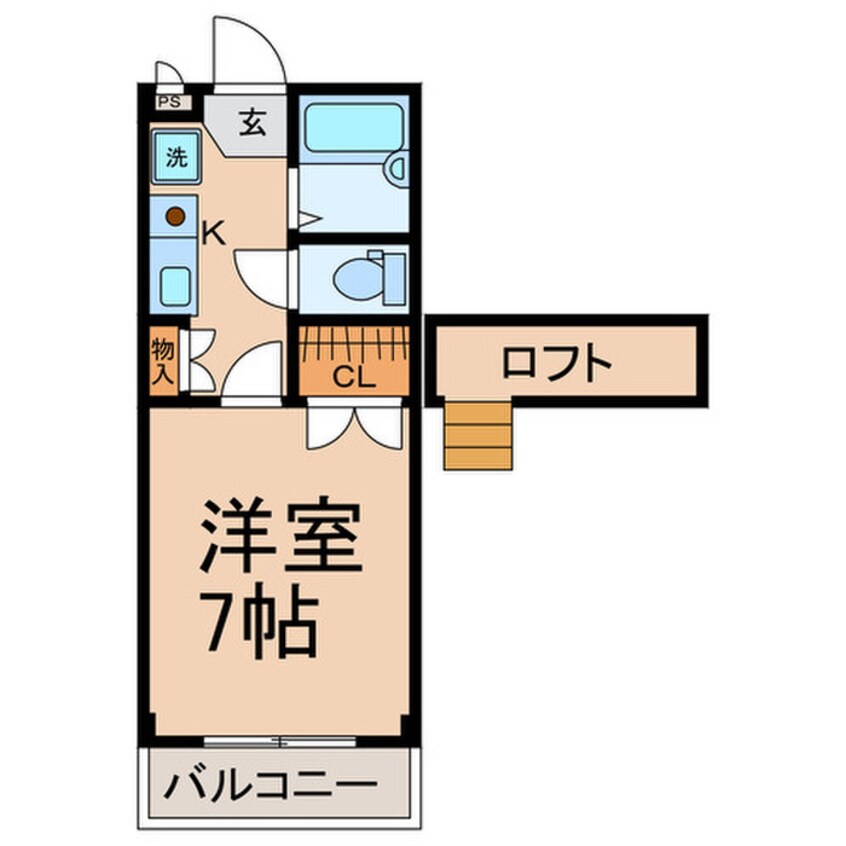 間取図 ラセーヌ柴田