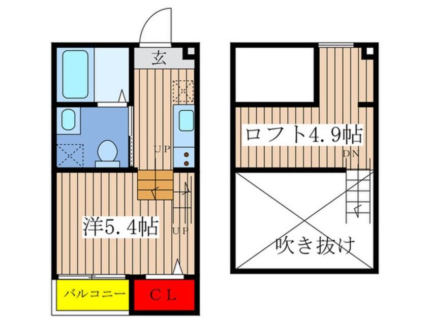 間取図 フォレストヴィラ豊