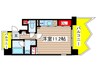 Ｌａ　Ｂｅｌｌｅｚｚａ 1Rの間取り