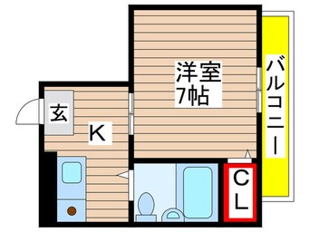 間取図 ハイツハシマ