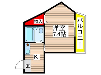 間取図 ハイツハシマ