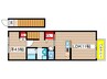 ハウス北原 1LDKの間取り