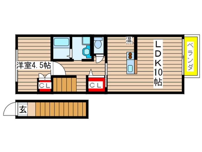 間取り図 ハウス北原
